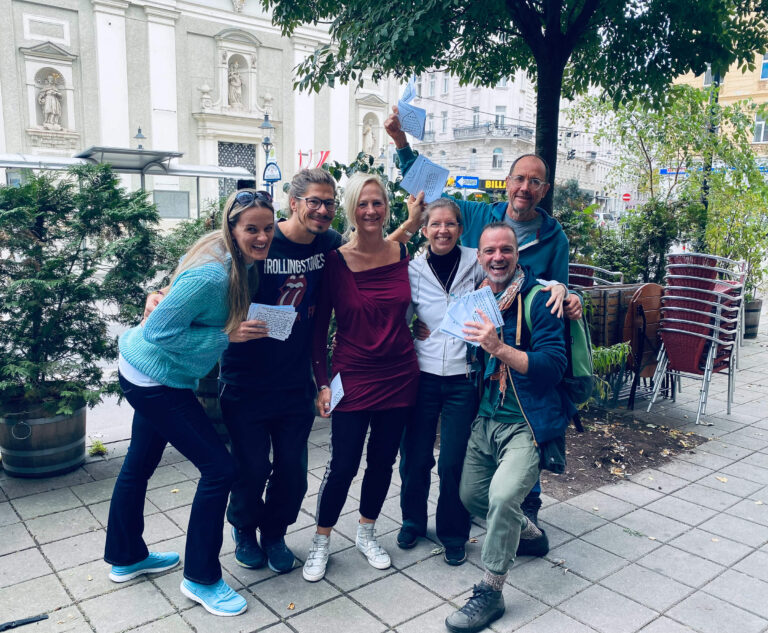 Spreading ripples of love in Vienna